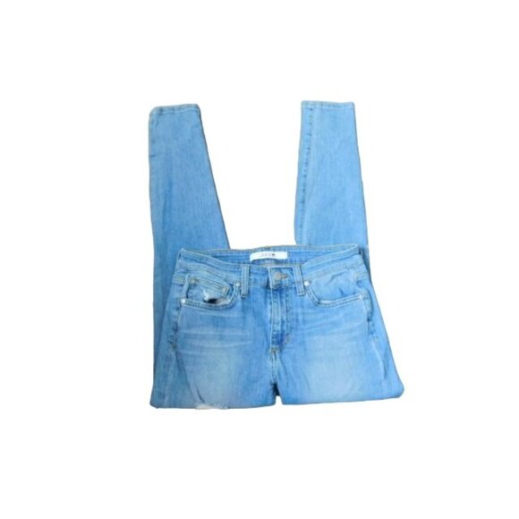 Joe's Size 27 Distressed Skinny Ankle STRETCH Denim Jeans - Picture 2 of 3